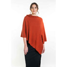Koru Merino - Possum Two Way Poncho (KO798)Sienna