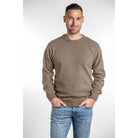 Koru - Men's Crew Neck Sweater (KO840)Mocha