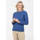 Native World - Merino & Possum Crew Plain Sweater (NB682)Cornflower