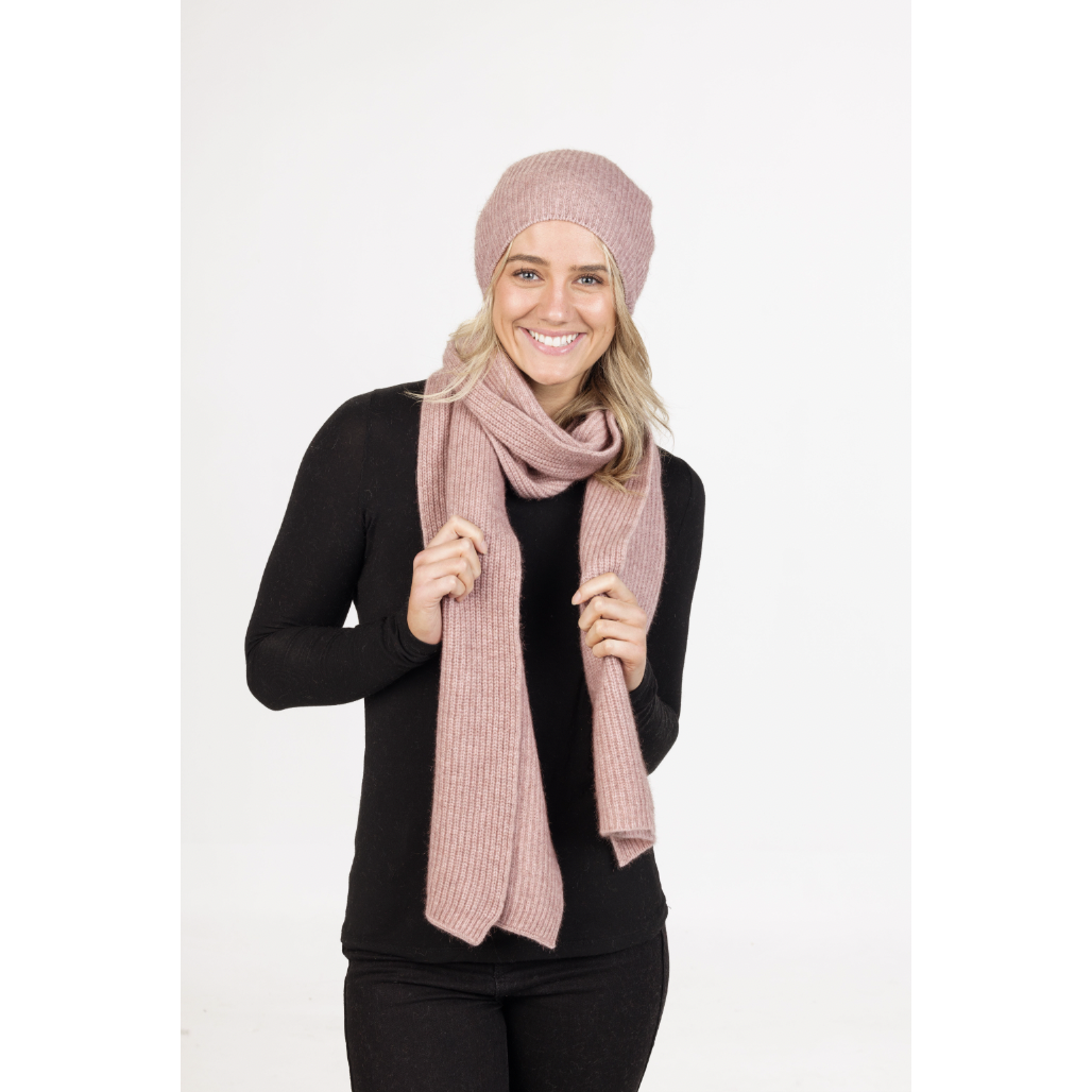 Native World - Merino & Possum Slouch Beanie (NX677)Lily