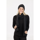Native World - Possum & Merino Travel Scarf (NX824)Charcoal