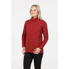 Native World - Merino & Possum Asymmetric Jacket (NS664)Berry