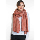 Koru - Merino - Possum Jacquard Wrap (KO554)