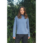 Zinity - Merino & Possum Harbour Jumper Light Blue