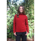 Zinity - Merino & Possum Harbour Jumper Red