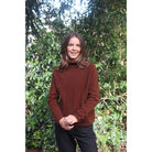 Zinity - Merino & Possum Harbour Jumper Russet