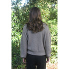 Zinity - Merino & Possum Daldy 1/4 Zip Jumper (Z159)Natural